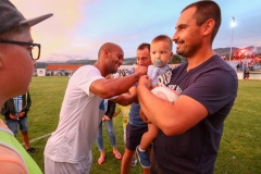 27.06.2018., - Kraljevica. Igralište NK Kraljevica "Milan Minta Ružić". Prijateljska utakmica između NK Kraljevica i HNK Rijeka. Photo: Lario Tus