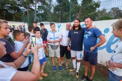 27.06.2018., - Kraljevica. Igralište NK Kraljevica "Milan Minta Ružić". Prijateljska utakmica između NK Kraljevica i HNK Rijeka. Photo: Lario Tus